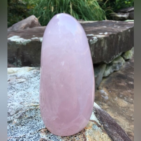 Rose Quartz Freeform Madagascar Grade A Home Decor - Picture 2 of 3